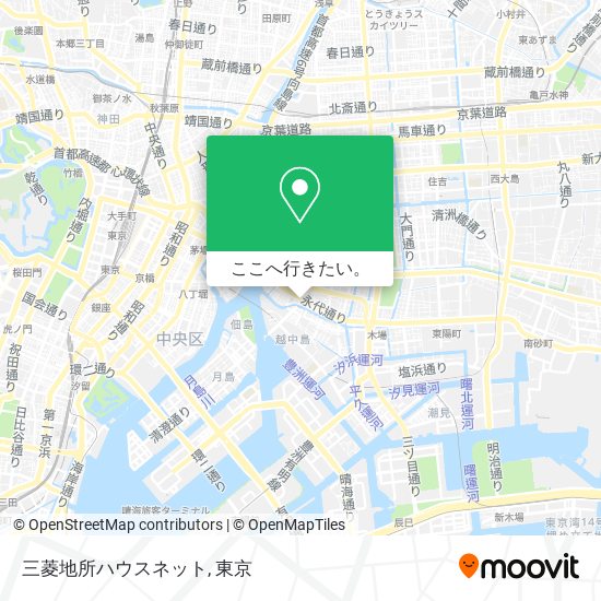 三菱地所ハウスネット地図