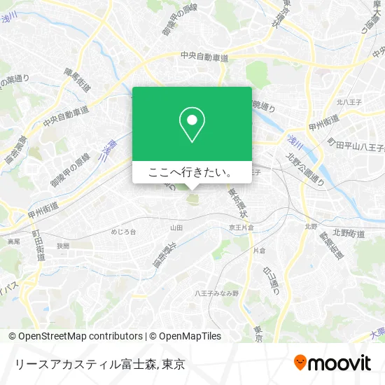 リースアカスティル富士森地図