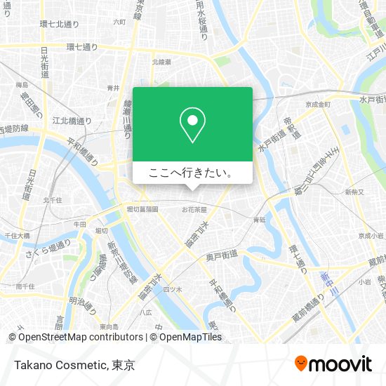 Takano Cosmetic地図