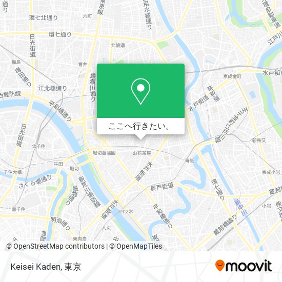 Keisei Kaden地図