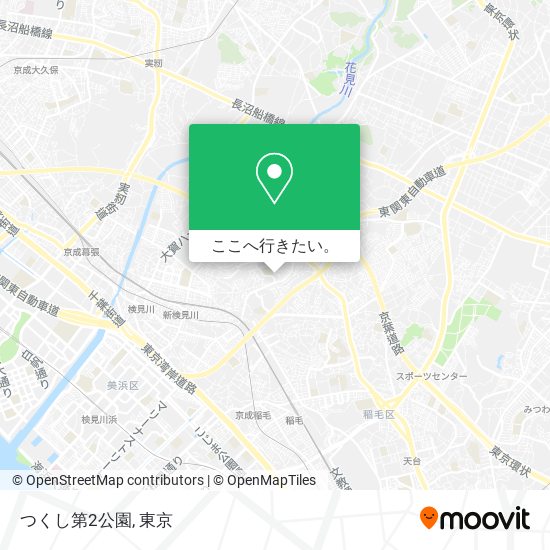 つくし第2公園地図