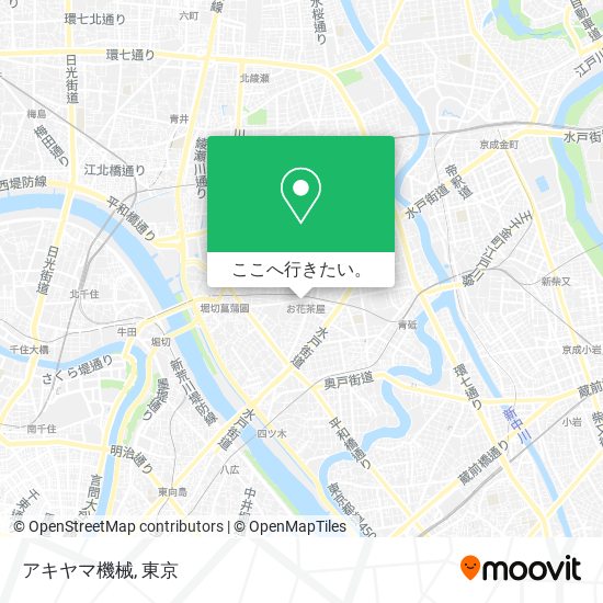 アキヤマ機械地図