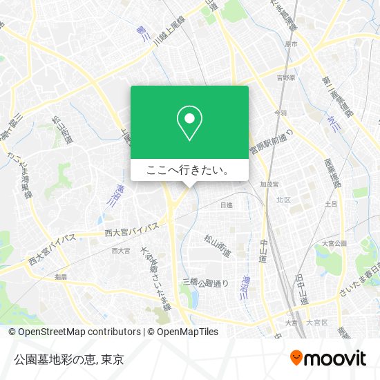 公園墓地彩の恵地図