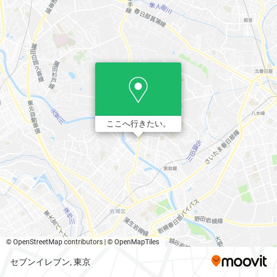 セブンイレブン地図