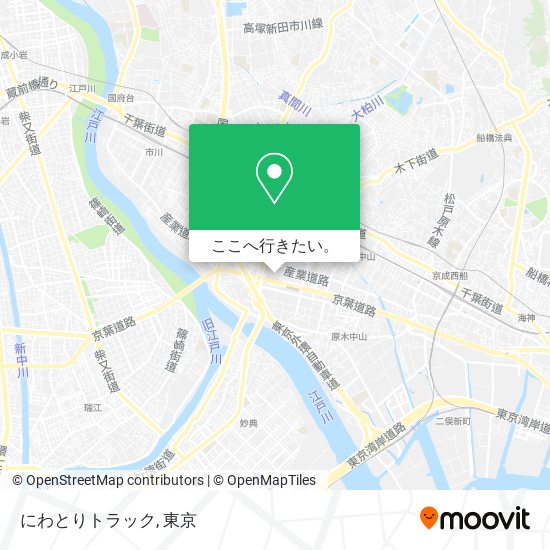 にわとりトラック地図