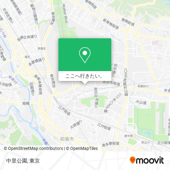 中里公園地図