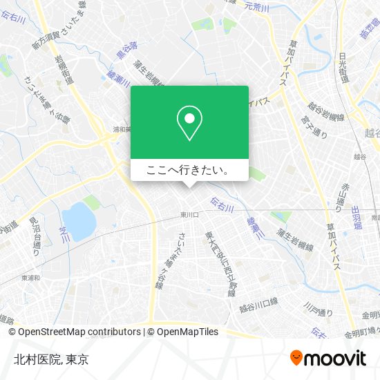 北村医院地図