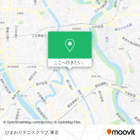 ひまわりテニスクラブ地図