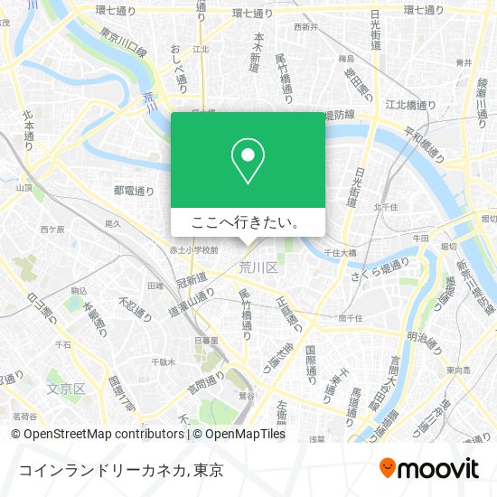 コインランドリーカネカ地図