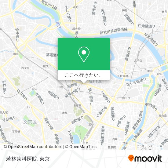 若林歯科医院地図