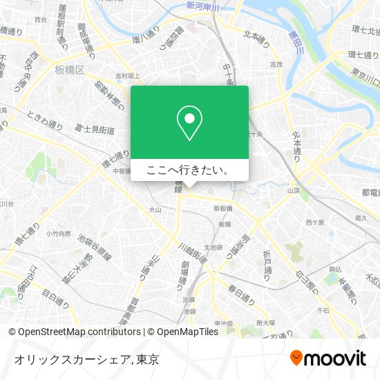 オリックスカーシェア地図