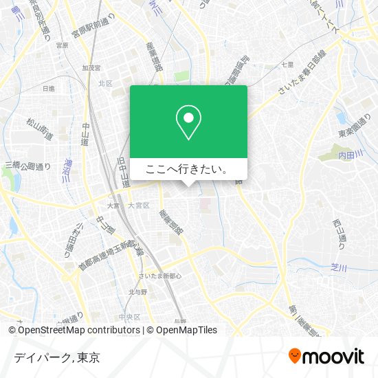 デイパーク地図