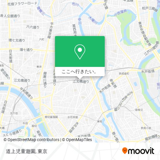 道上児童遊園地図