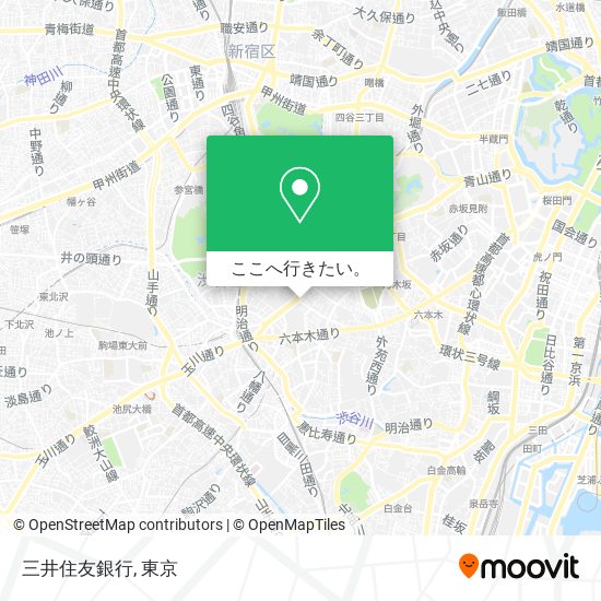 三井住友銀行地図