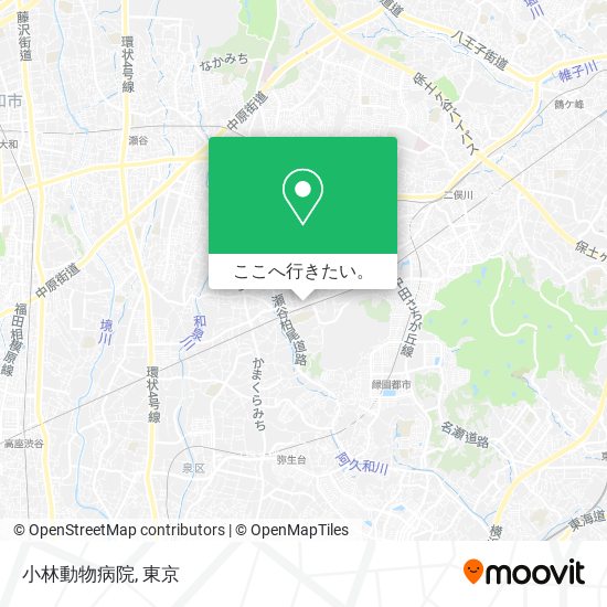 小林動物病院地図