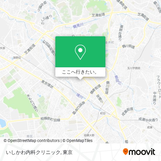 いしかわ内科クリニック地図