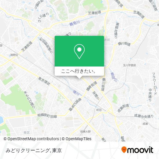 みどりクリーニング地図