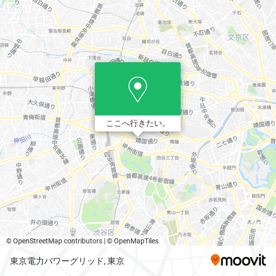 東京電力パワーグリッド地図