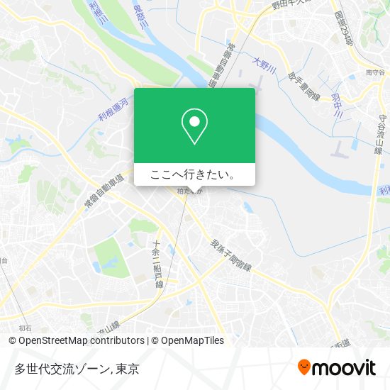 多世代交流ゾーン地図