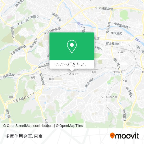 多摩信用金庫地図