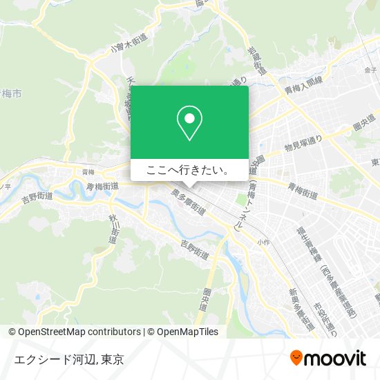 エクシード河辺地図