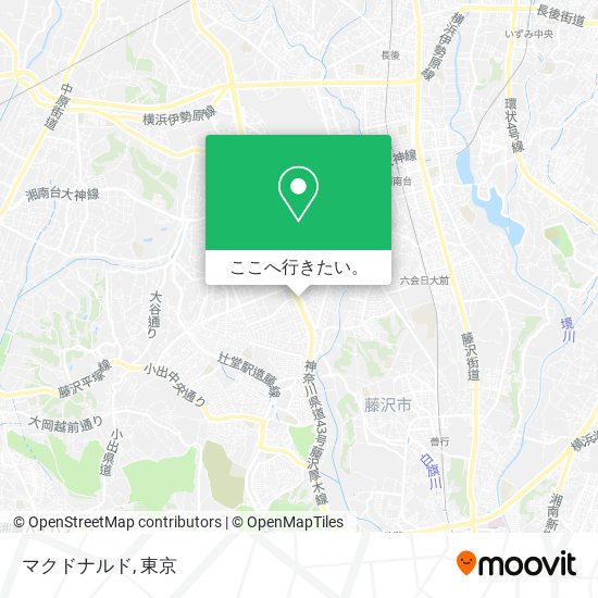 マクドナルド地図