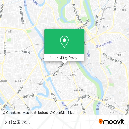 矢付公園地図