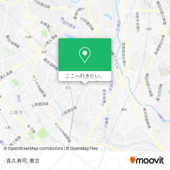 喜久寿司地図