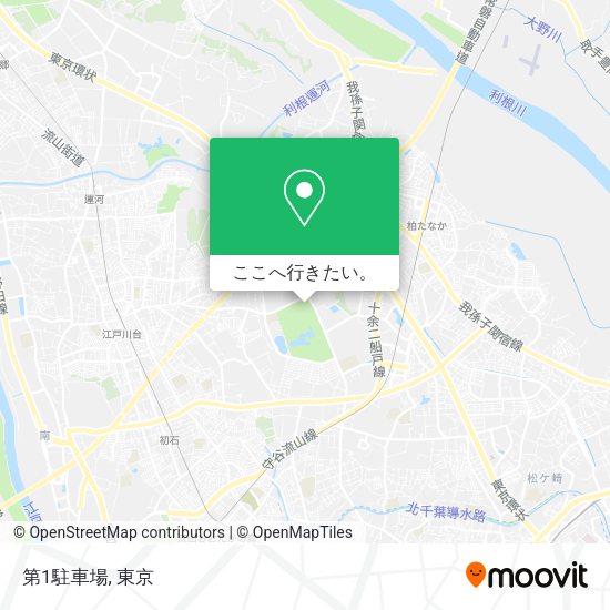 第1駐車場地図