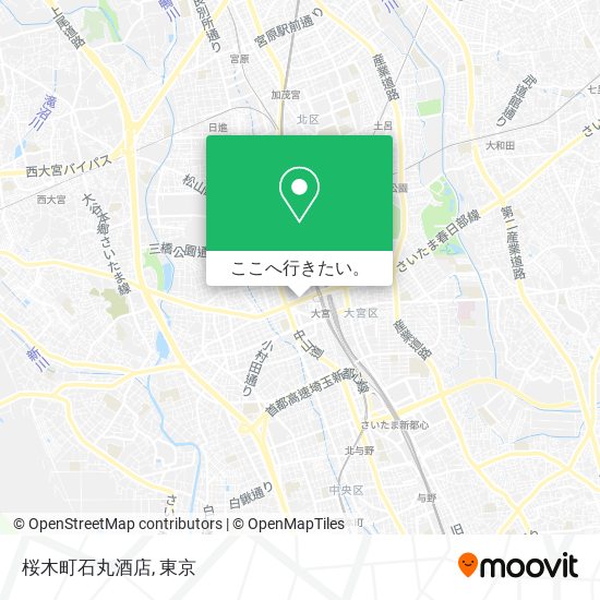 桜木町石丸酒店地図