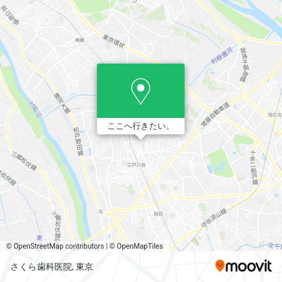 さくら歯科医院地図