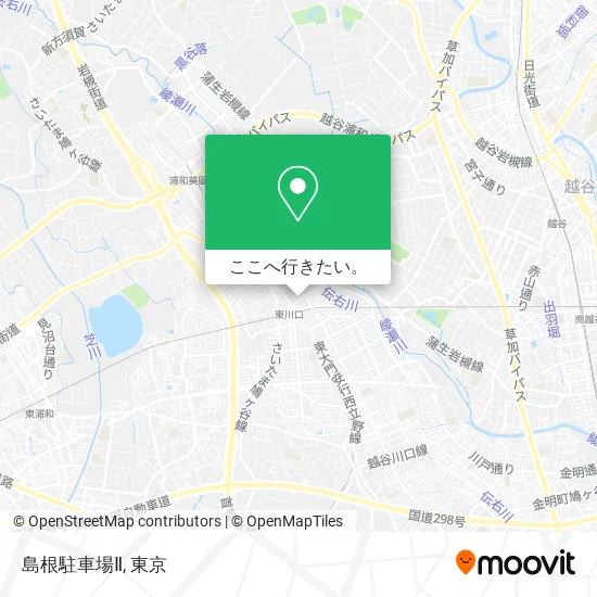 島根駐車場Ⅱ地図