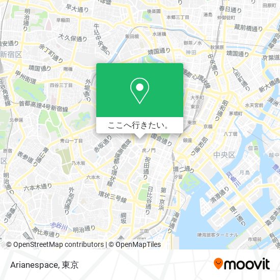 Arianespace地図