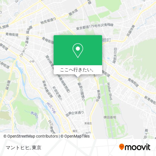 マントヒヒ地図