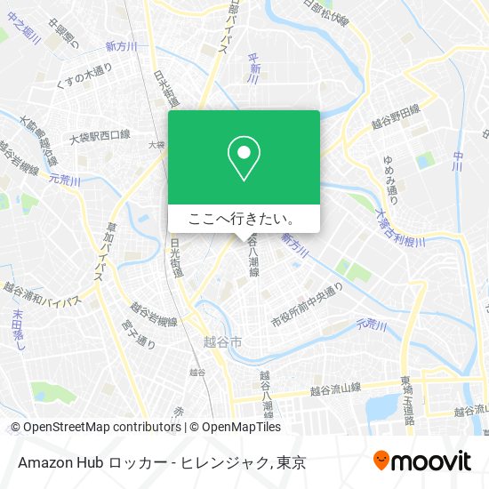 Amazon Hub ロッカー - ヒレンジャク地図