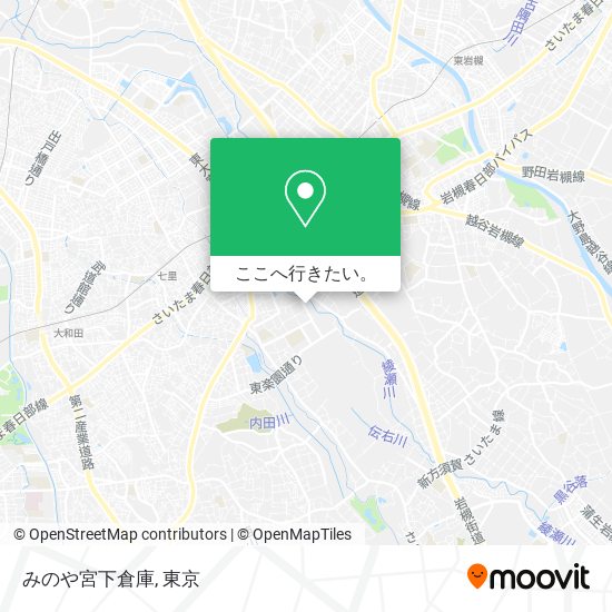 みのや宮下倉庫地図