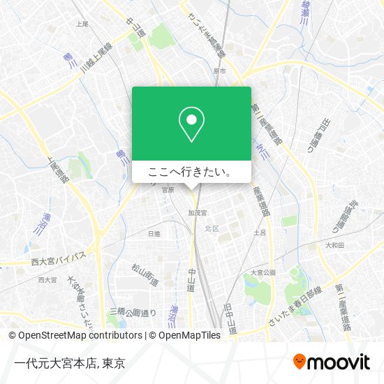 一代元大宮本店地図