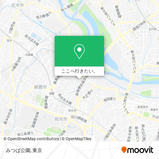 みつば公園地図