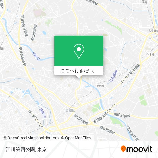 江川第四公園地図