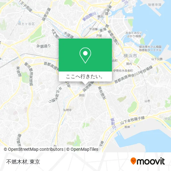 不燃木材地図