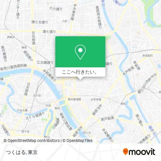 つくはる地図