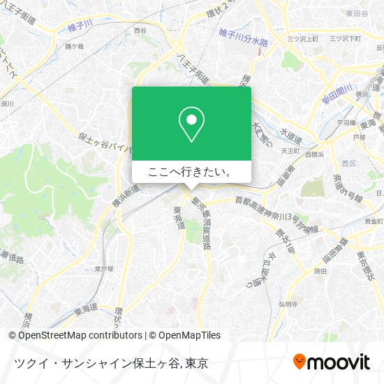 ツクイ・サンシャイン保土ヶ谷地図