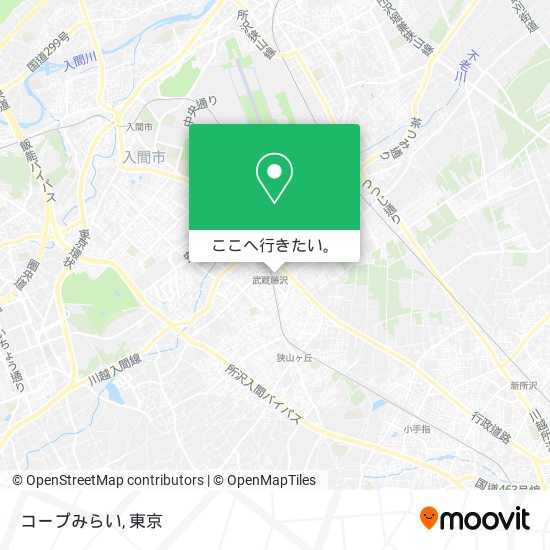 コープみらい地図