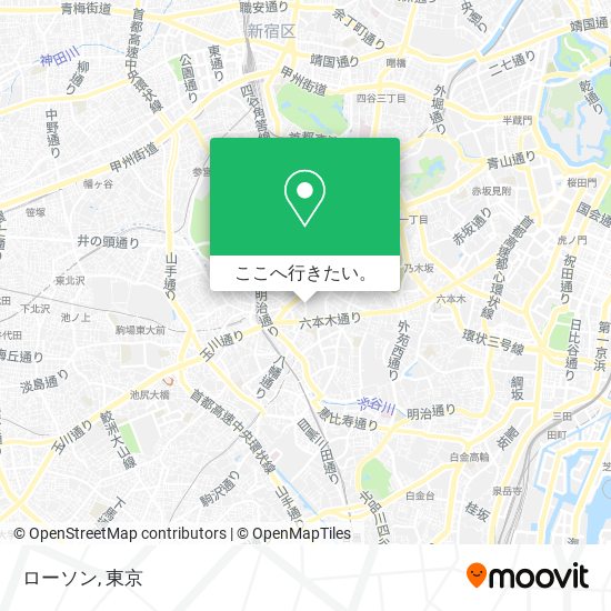 ローソン地図
