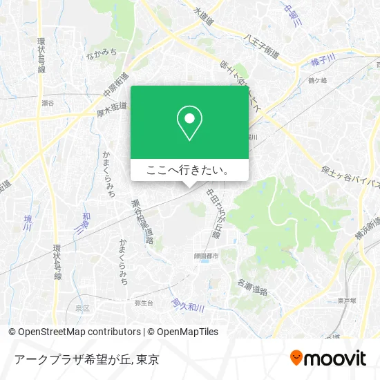 アークプラザ希望が丘地図