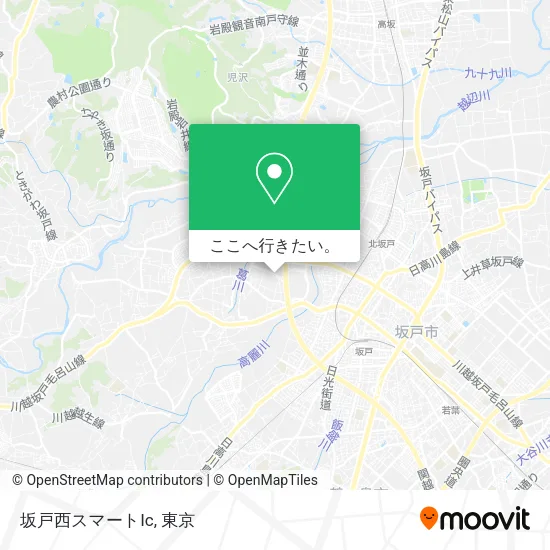 坂戸西スマートIc地図