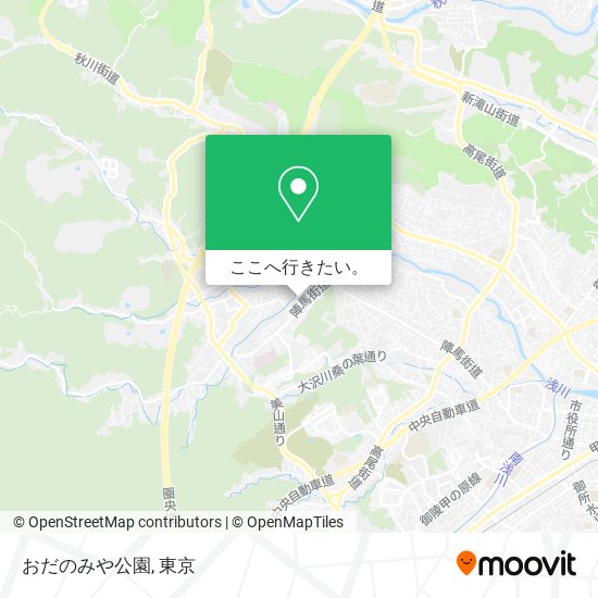 おだのみや公園地図