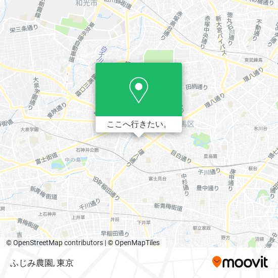 ふじみ農園地図