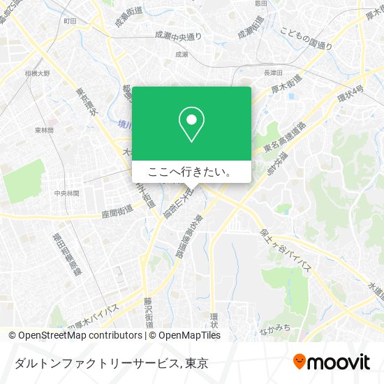 ダルトンファクトリーサービス地図