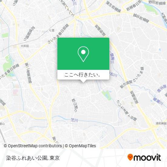 染谷ふれあい公園地図